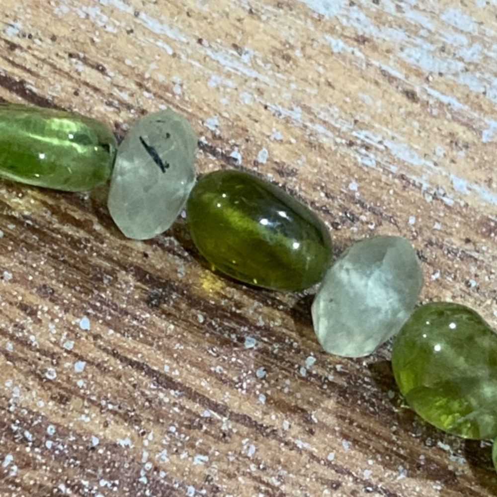 Rough Peridot and - Picture 4 of 10